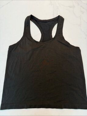 lululemon athletica Black Racerback Tank Top